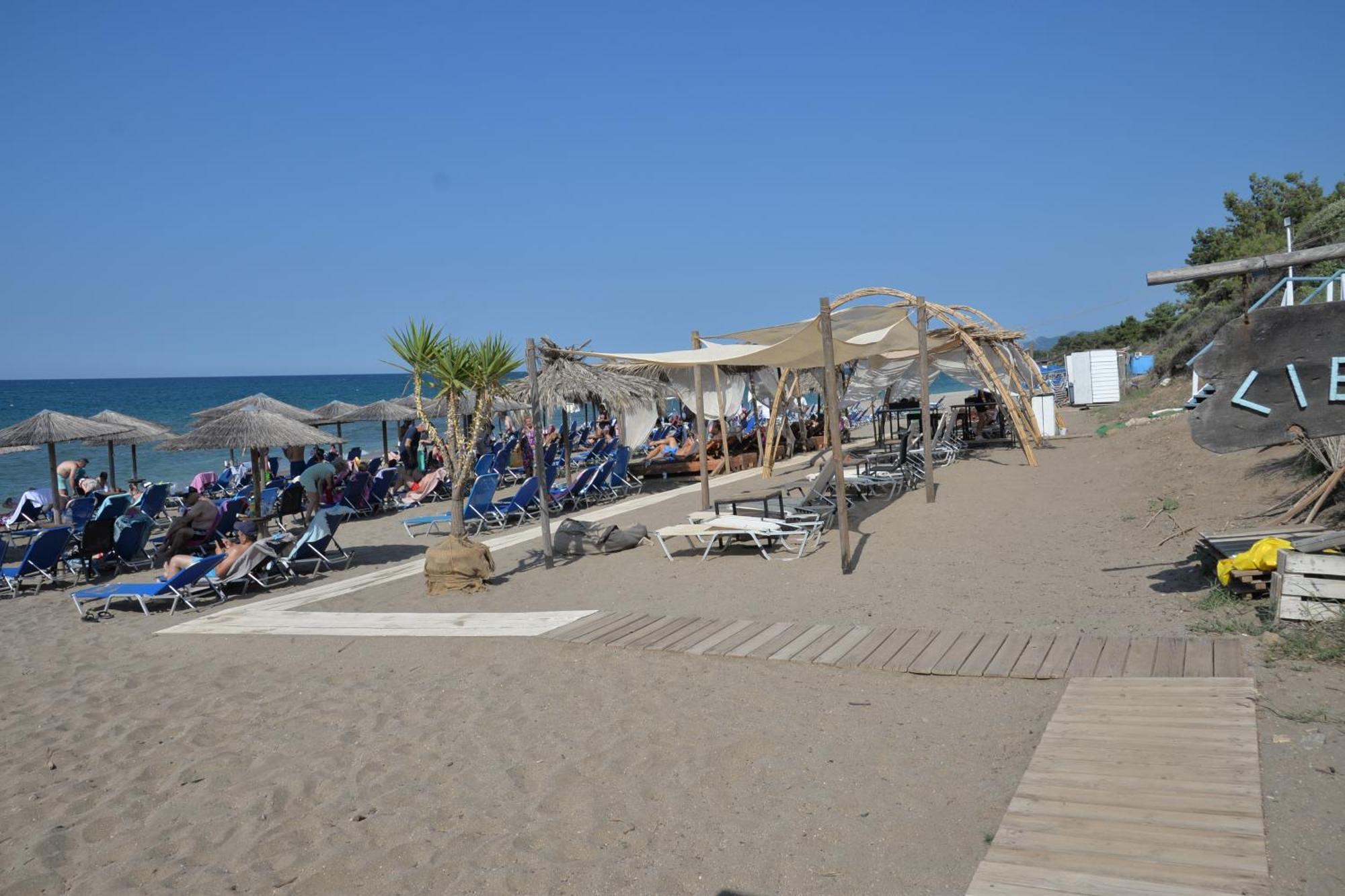 Κυανή Ακτή - Agia Paraskevi Nea Nea Makri Esterno foto
